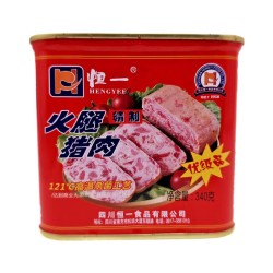 火腿午餐肉|340克|恆一牌|四川品牌