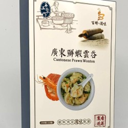 廣東鮮蝦雲吞｜1盒12隻｜香港製造｜百蜂滋味
